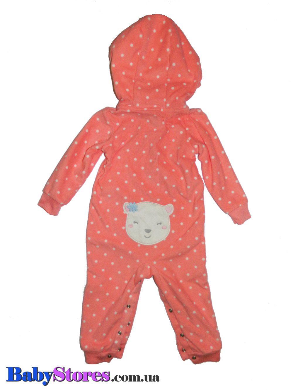 Фото обзор слипа с капюшоном микрофлисовый Carters - 9