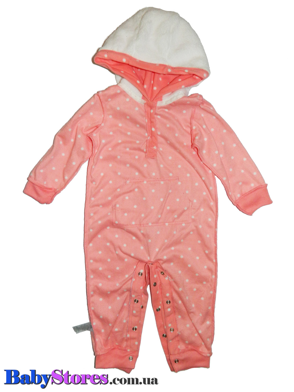 Фото обзор слипа с капюшоном микрофлисовый Carters - 11