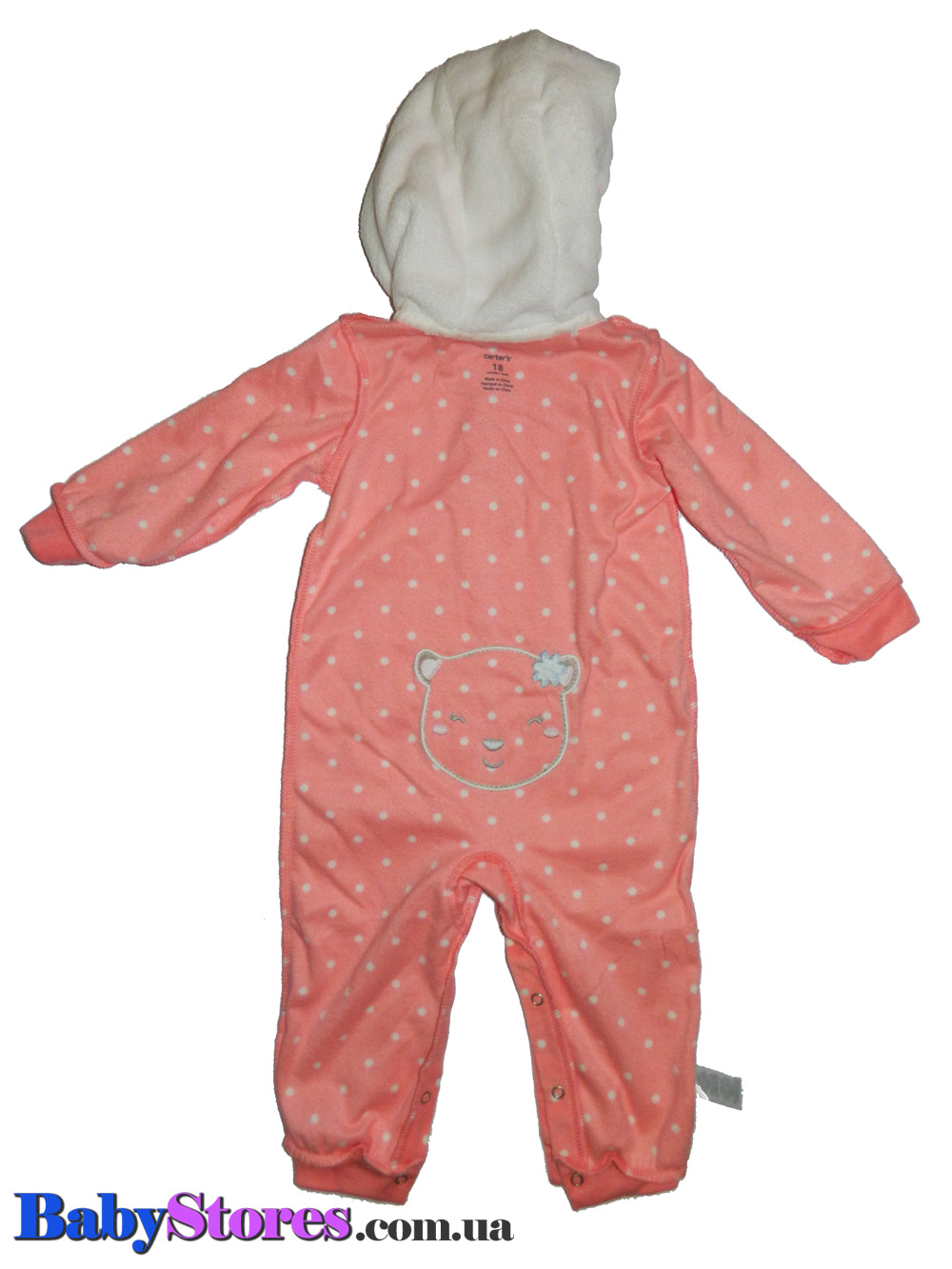 Фото обзор слипа с капюшоном микрофлисовый Carters - 16
