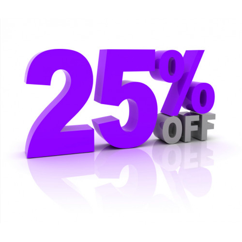 СКИДКИ для Вас!!! Теперь скидка 25%.