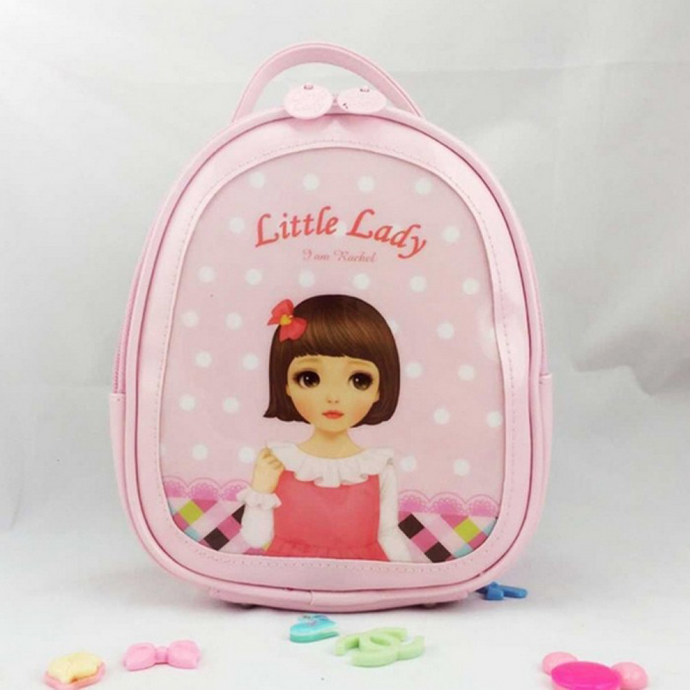 detskij ryukzak sumochka dlya devochki rozovyj malenkaya ledi rejchel little lady detskie ryukzaki igrushki model 762885 05